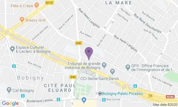 Localisation Mtre Duplaa Bernard