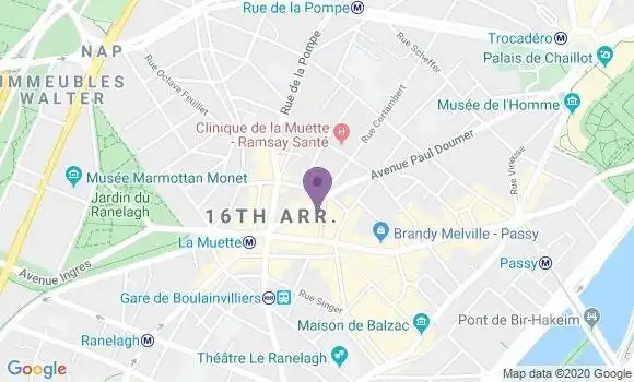 Localisation Mtre Berger de Laguillaumie François
