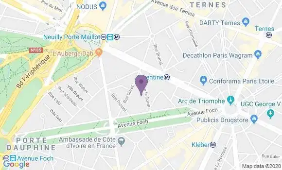 Localisation Mtre Bertrand Timothée