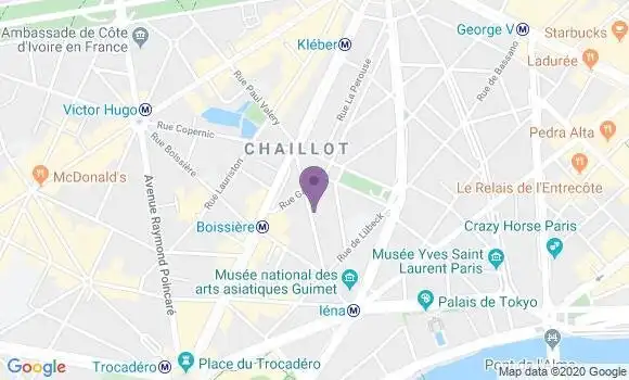Localisation Mtre Bethoux Charlotte