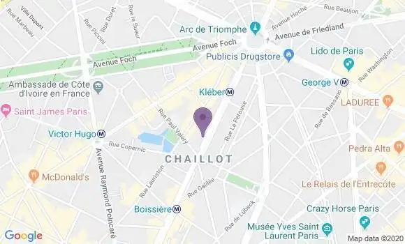 Localisation Mtre Billaud Julie