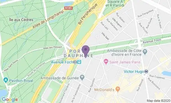 Localisation Mtre Bonin Jennifer