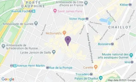 Localisation Mtre Bounot Virginie