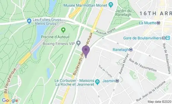 Localisation Mtre Brun Géraldine