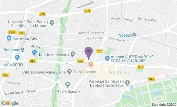 Localisation Mtre Abbes Monia