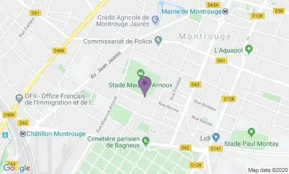 Localisation Mtre Amiar Lydia
