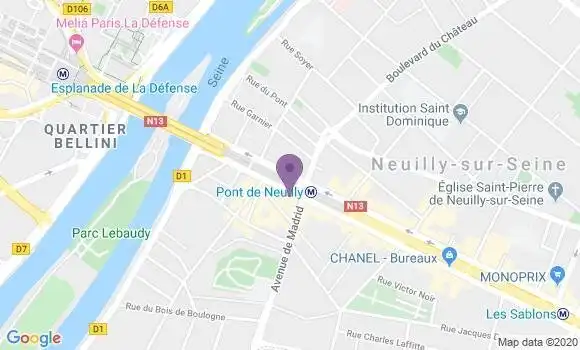 Localisation Mtre Barre Aurélia
