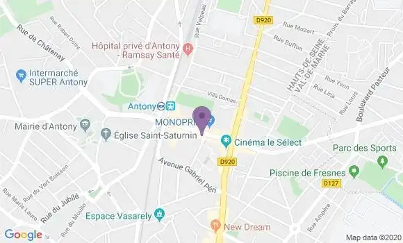 Localisation Mtre Bienvenu Vincent