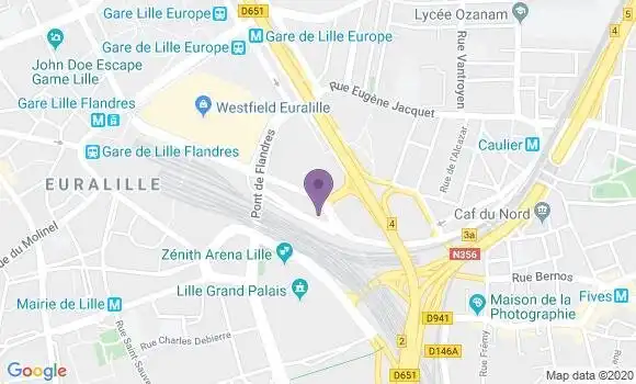 Localisation Mtre Durieux Etienne