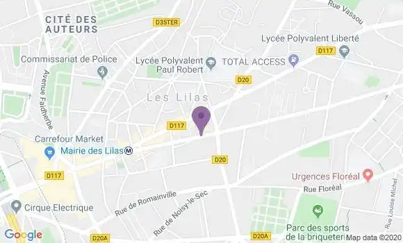 Localisation Mtre Fratacci Delphine