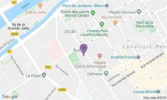 Localisation Mtre Brin Alexis