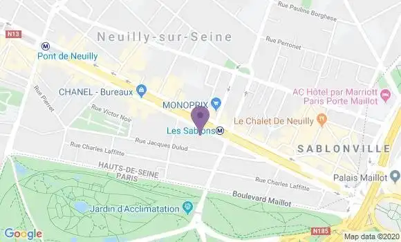 Localisation Mtre Cancelier Martin