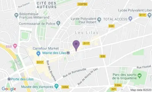 Localisation Mtre Galli Michel