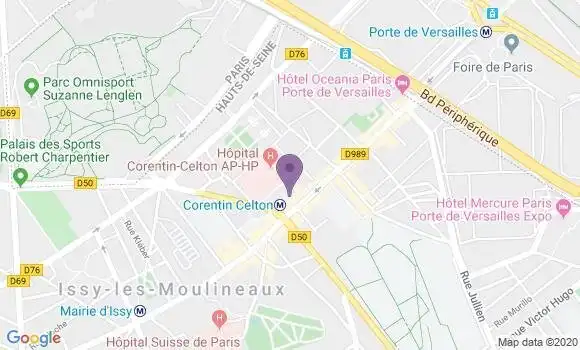 Localisation Mtre Chevee Caroline
