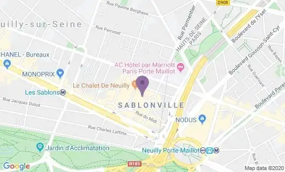 Localisation Mtre De Lambert Carine