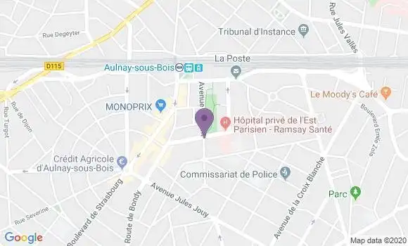 Localisation Mtre Gillet Laurence