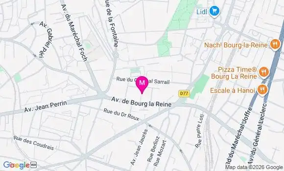 Localisation Mtre Fournier Estelle