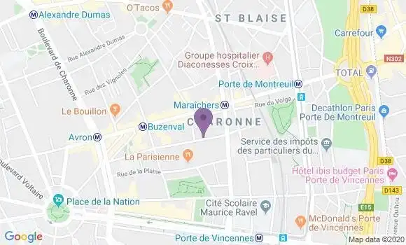 Localisation Mtre Dussau Richard