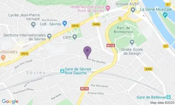 Localisation Mtre Gregoire Brigitte