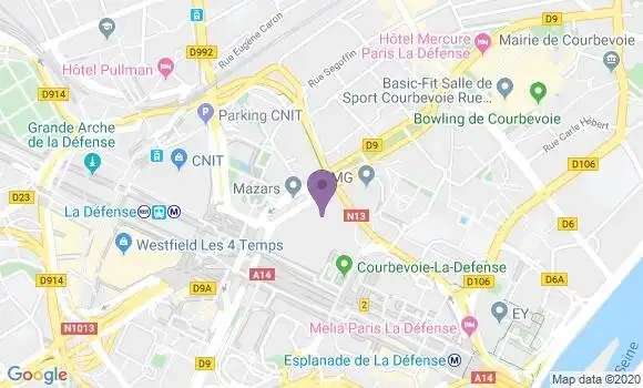 Localisation Mtre Guchez Coralie