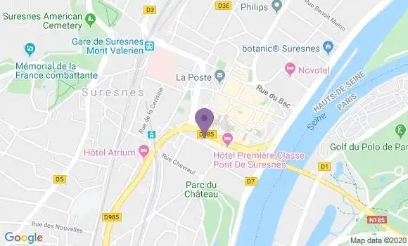 Localisation Mtre Hubau Charlotte