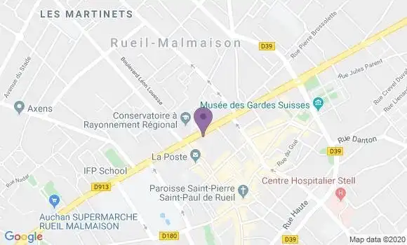 Localisation Mtre Lafitte Jean Baptiste