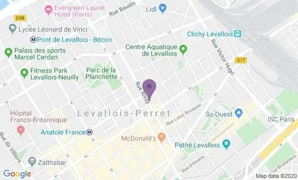 Localisation Mtre Long Caroline