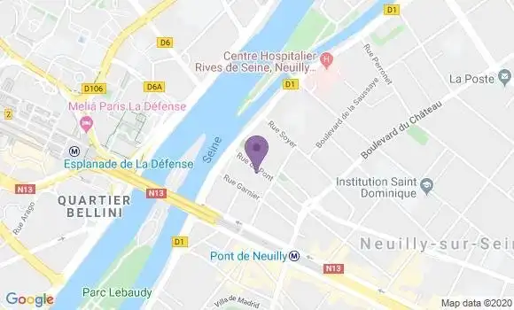 Localisation Mtre Luche Rocchia Caroline