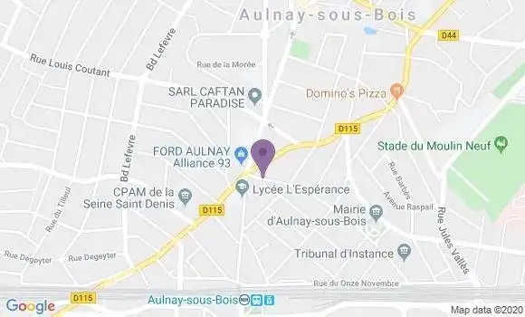 Localisation Mtre Henon Magali
