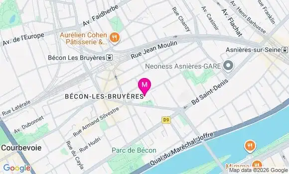 Localisation Mtre Niechcicki Carole