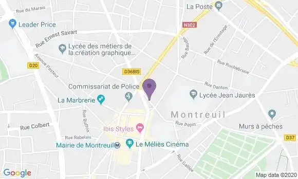 Localisation Mtre Hezzam Salima