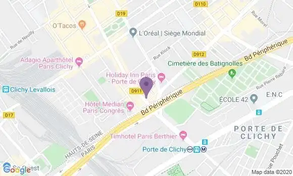 Localisation Mtre Rainaut Pauline