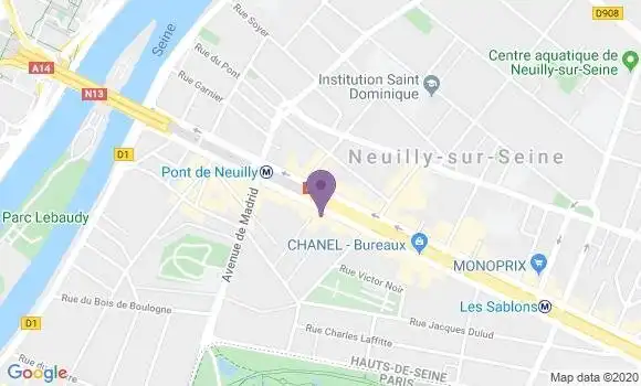 Localisation Mtre Rodriguez Antoine Michel