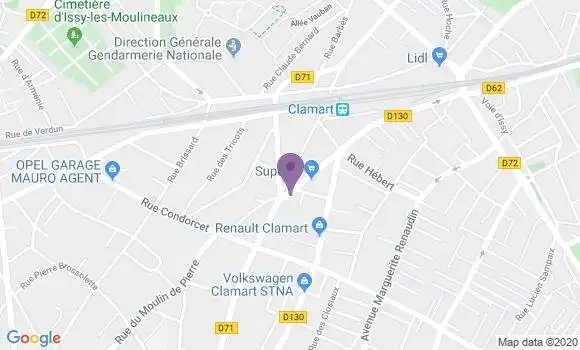 Localisation Mtre Sanson Christophe
