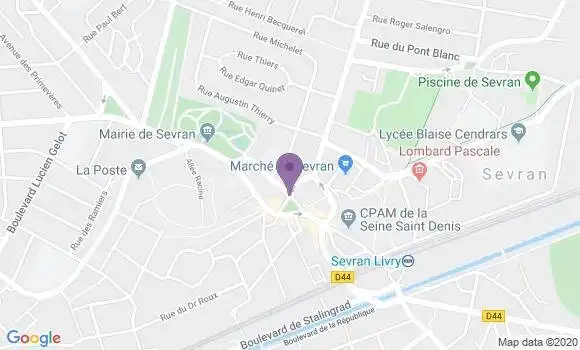 Localisation Mtre Jessen Aline