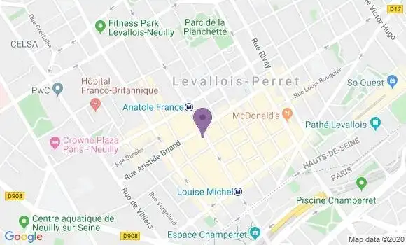 Localisation Mtre Sutter Gérard