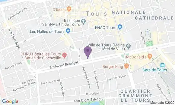 Localisation Mtre Duvivier Julie