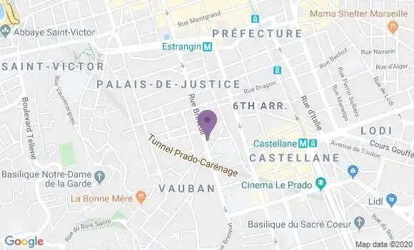 Localisation Mtre Andraud Christel