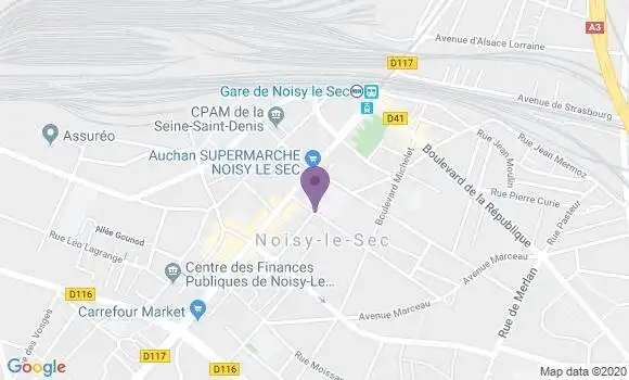 Localisation Mtre Laguerre François