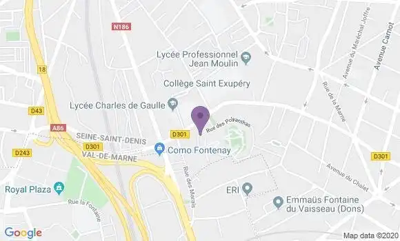 Localisation Mtre Lalam Creze Zouina