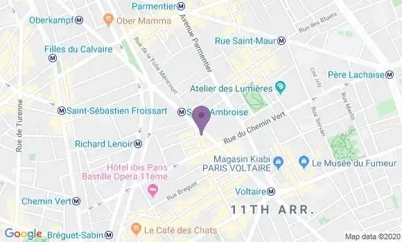Localisation Mtre Bouscasse Christian