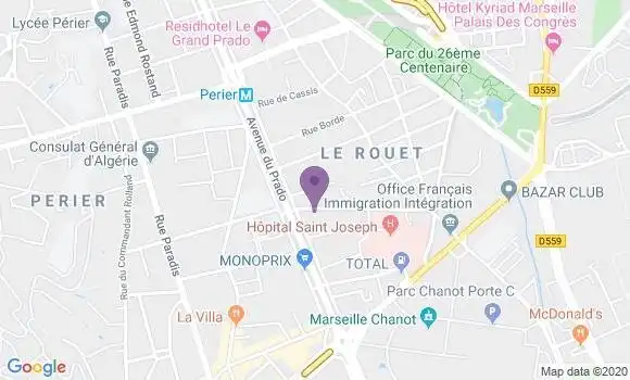 Localisation Mtre Boyer Géraldine