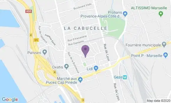 Localisation Mtre Diaz Christophe