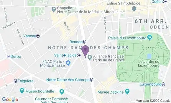 Localisation Mtre Champetier de Ribes Philippe