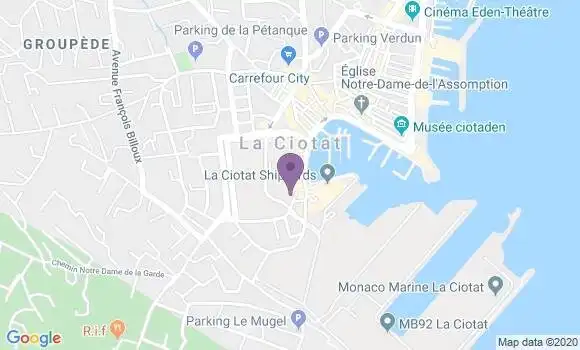 Localisation Mtre Gallant Yann