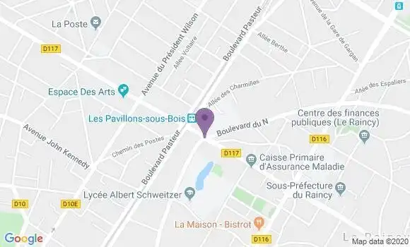Localisation Mtre Levy David
