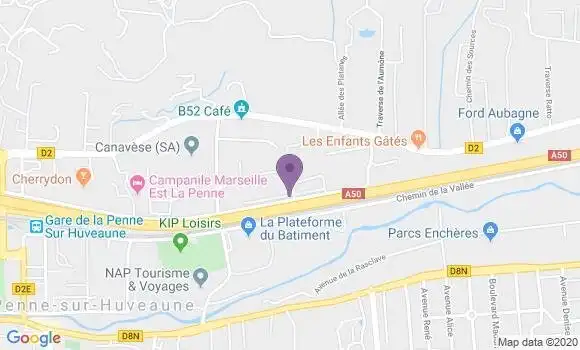 Localisation Mtre Giusti Nicolas
