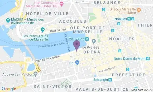 Localisation Mtre Harris Sophia