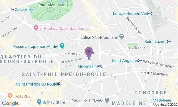 Localisation Mtre Eicher Vincent