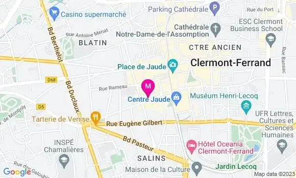 Localisation Mtre Robin Francis